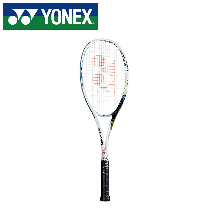 [最大2000円OFFクーポン発行中]【ヨネックス　YONEX】 GEO70V-S ソフトテニス ラケット(ボレー重視モデル) ジオブレイク70Vステア 軟式 ホワイト/ダークネイビー 553 [211013] 父の日 プレゼント