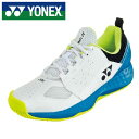 【ヨネックス YONEX】【シューズ 靴】 テニスシューズ パワークッション206 メンズ レディース 靴幅3E オールコート用 SHT206 (725) ホワ...