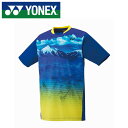 【メール便送料無料(追跡可能)】【 ヨネックス YONEX 】【ウェア】テニス・バドミントン 10539 ゲームシャツ メンズ レディース 男女兼用 ミッドナイ...