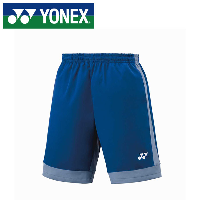 【ヨネックス　YONEX】【ウェア】テニス・バドミントン 15144 ハーフパンツ メンズ レディース 男女兼用 ミッドナイトネイビー 472 [230422]