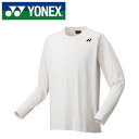 【メール便送料無料(追跡可能)】【2025年春夏モデル】【 ヨネックス YONEX 】【ウェア】 テニス バドミントン 長袖 Tシャツ メンズ レディース 男女...