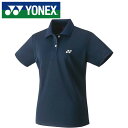 【メール便送料無料】【ヨネックス YONEX】【ウェア】テニス・バドミントン 20800 レディース 女性用 ゲームシャツ ネイビーブルー 019 [23042...