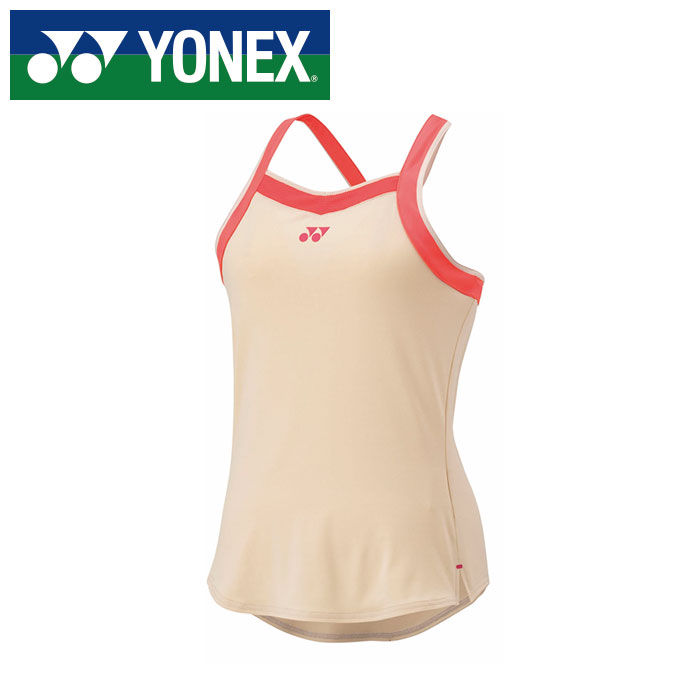 【メール便送料無料(追跡可能)】【 ヨネックス YONEX 】【 ウェア 】 テニス レディース フィット タンクトップ ヨネックス YONEX 20826Y (456) アイスベージュ [250609][amz]