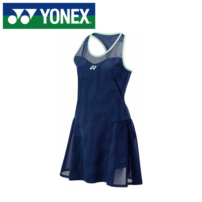 樂天商城 - 【 ヨネックス YONEX 】【 ウェア 】 テニス レディース ワンピース ヨネックス YONEX 20830Y (554) ダークネイビー [250609][amz]