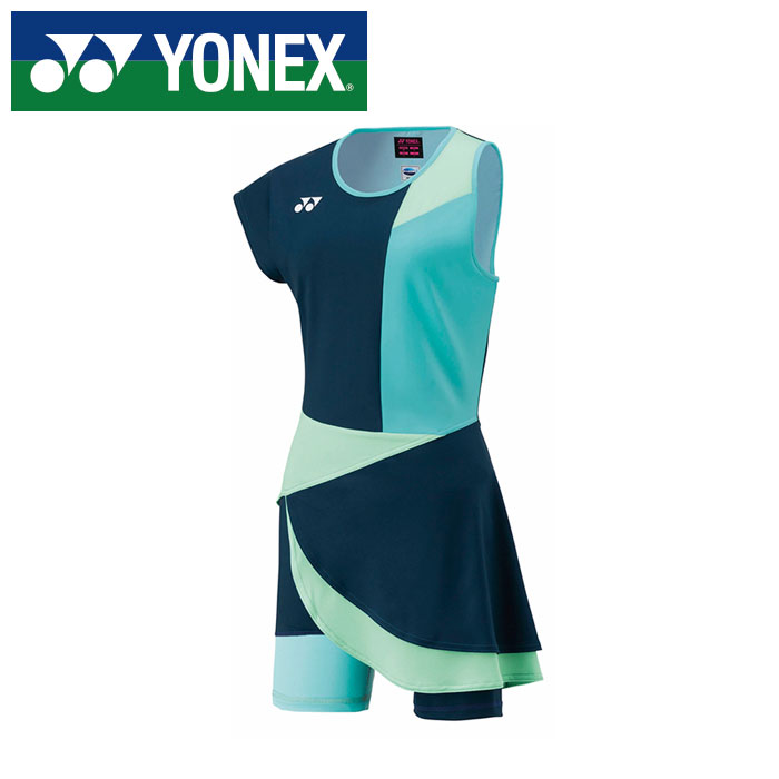 樂天商城 - ★日本バドミントン協会審査合格品★【 ヨネックス YONEX 】【 ウェア 】 バドミントン レディース ワンピース ヨネックス YONEX 20847Y (113) インクブルー [250609][amz]