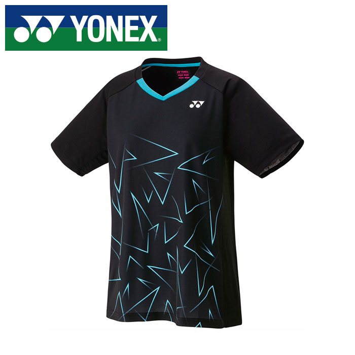 樂天商城 - 【メール便送料無料】★日本バドミントン協会審査合格品★【 ヨネックス YONEX 】【 ウェア 】 テニス バドミントン レディース ゲームシャツ ヨネックス YONEX 20888 (007) ブラック [250609][amz]