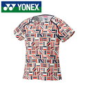 【メール便送料無料(追跡可能)】【2025年春夏モデル】【 ヨネックス YONEX 】【ウェア】 テニス レディース ゲームシャツ ヨネックス YONEX 20...