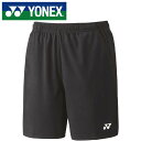 【メール便送料無料】【ヨネックス YONEX】【ウェア】テニス・バドミントン 25068 レディース 女性用 ニットハーフパンツ ブラック 007 [23042...