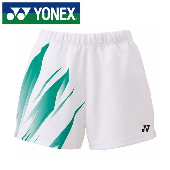 【メール便送料無料(追跡可能)】★日本バドミントン協会審査合格品★【 ヨネックス YONEX 】【 ウェア 】 ソフトテニス バドミントン レディース ニット ショートパンツ ヨネックス YONEX 25107 (011) ホワイト [250609][amz] クリスマス プレゼント