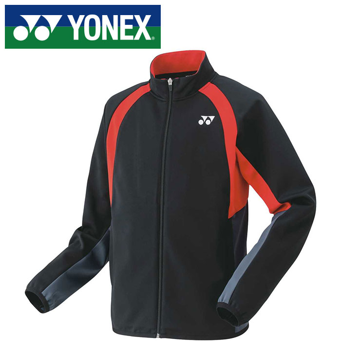 【ヨネックス　YONEX】【ウェア】テニス・バドミントン 50139J ジュニア用ニットウォームアップシャツ 子供 こども ブラック 007 [230422]