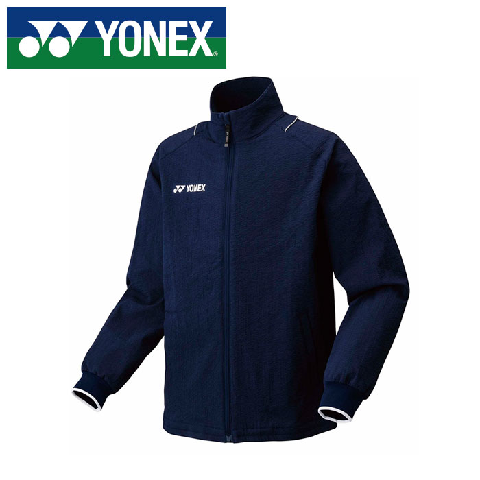 樂天商城 - 【 ヨネックス YONEX 】【 ウェア 】 バドミントン ウォームアップシャツ フィットスタイル アウター ジャケット メンズ レディース 男女兼用 ヨネックス YONEX 50158Y (554) ダークネイビー [250609][amz]