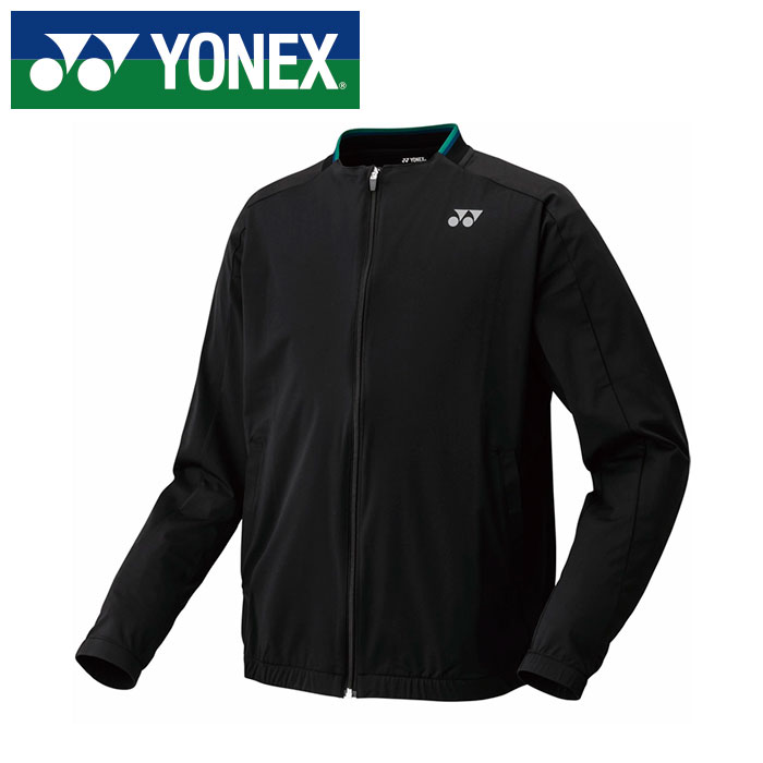 【2025年春夏モデル】【ヨネックス　YONEX】【ウェア】 テニス バドミントン ウォームアップシャツ フィットスタイル アウター ジャケット メンズ レディース 男女兼用 ヨネックス YONEX 練習着 50168 (007) ブラック [250609]