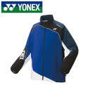 【ヨネックス YONEX】【ウェア】 70087 テニス・バドミントン 裏地付ウィンドウォーマーシャツ メンズ レディース 男女兼用 ミッドナイトネイビー 47...