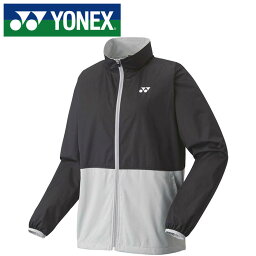 【ヨネックス　YONEX】【ウェア】テニス・バドミントン 78073 トップス(レディース) 女性用 裏地付きウィンドウォーマーシャツ ブラック 007 [230422]