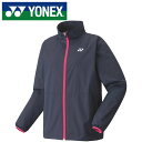 【ヨネックス　YONEX】【ウェア】テニス・バドミントン 78073 トップス(レディース) 女性用 裏地付きウィンドウォーマーシャツ ネイビーブルー 019 [230422]