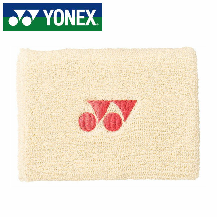 【メール便送料無料】【 ヨネックス YONEX 】【 アクセサリー 】 テニス バドミントン リストバンド 片手 1個 ヨネックス YONEX AC492 (456) アイスベージュ [250609][amz]