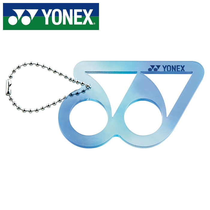 【メール便送料無料】【2025年春夏モデル】【ヨネックス　YONEX】【アクセサリー】 ロゴキーホルダー ヨネックス AC506 (002) ブルー [250531]
