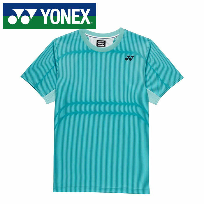 Rakuten - 【メール便送料無料(追跡可能)】【 2026年 春夏モデル】【 ヨネックス YONEX 】【 ウェア 】 テニス バドミントン 半袖 ゲームシャツ メンズ レディース 男女兼用 シャツ 10705 (602) クリアーミント [260517][amz]