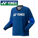 【 2025年 秋冬モデル】【 ヨネックス YONEX 】【 ウェア 】 テニス バドミントン 裏地付き Vブレーカー メンズ レディース 男女兼用 プルオーバ...