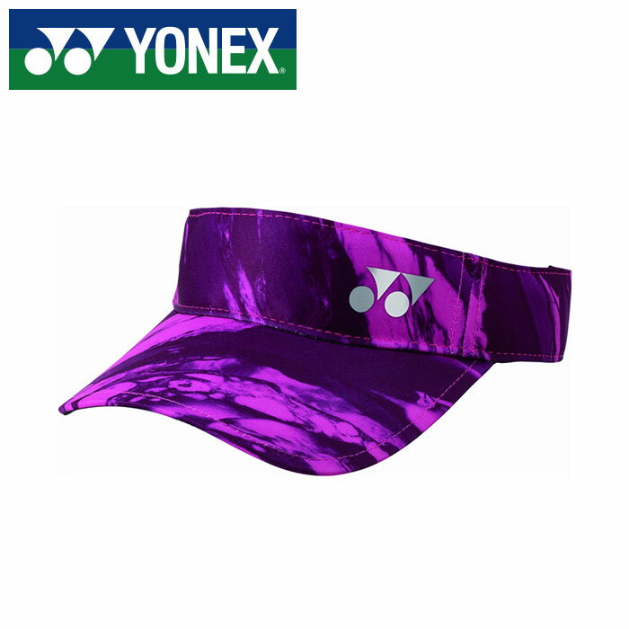 【 2025年 秋冬モデル】【 ヨネックス YONEX 】 テニス レディース サンバイザー 40121 (214) チェリー..
