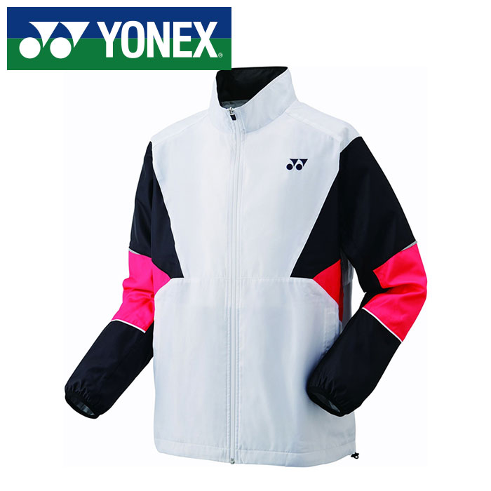 【 2025年 秋冬モデル】【 ヨネックス YONEX 】【ウェア】 テニス バドミントン ジュニア 裏地付き ジャケット ウィンドウォーマー 子供 小学生 ヒートカプセル 防寒 保温 アウター ウェア 冬 70105J (062) ホワイト/ピンク [251015][amz] クリスマス プレゼント