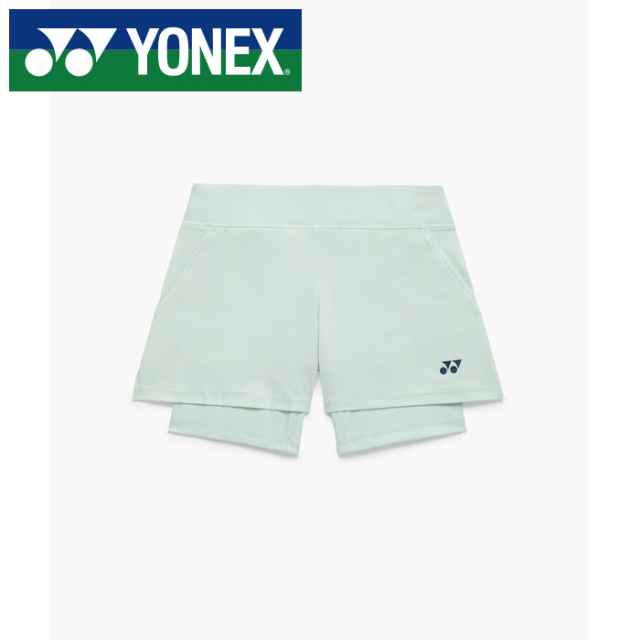 乐天商城 - 【メール便送料無料(追跡可能)】【 2026年 春夏モデル】【 ヨネックス YONEX 】【 ウェア 】 テニス バドミントン レディース ショートパンツ ショーツ ショート パンツ 25120 (308) アイスブルー [260517][amz]