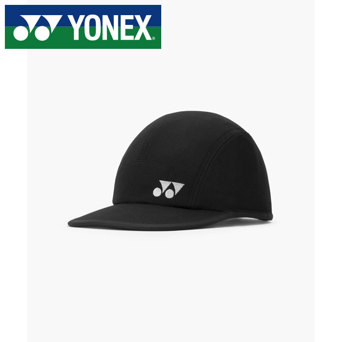 【 2026年 春夏モデル】【 ヨネックス YONEX 】【 帽子 】 テニス バドミントン キャップ メンズ レディース 男女兼用 40131 (007) ブラック [260517][amz]
