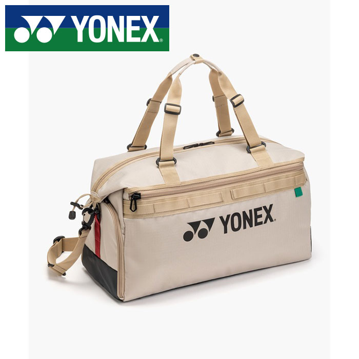 Rakuten - 【 2026年 春夏モデル】【 ヨネックス YONEX 】【 スポーツバッグ 】 テニス バドミントン ボストンバッグ BAG2626 (147) ベージュ [260517][amz]