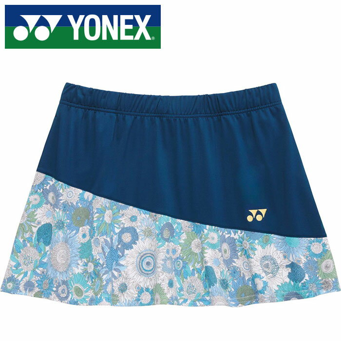 Rakuten - 【メール便送料無料(追跡可能)】【 2026年 春夏モデル】【 ヨネックス YONEX 】【 ウェア 】 テニス バドミントン レディース スカート 26201 (566) ディープブルー [260524][amz]