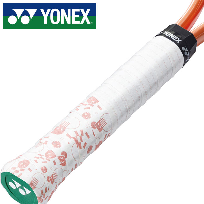 【メール便送料無料】【 2026年 春夏モデル】【 ヨネックス YONEX 】 テニス グリップテープ ウェットスーパーグリップ ジュニア 子供 AC103J (386) ホワイト/オレンジ [260524][amz]