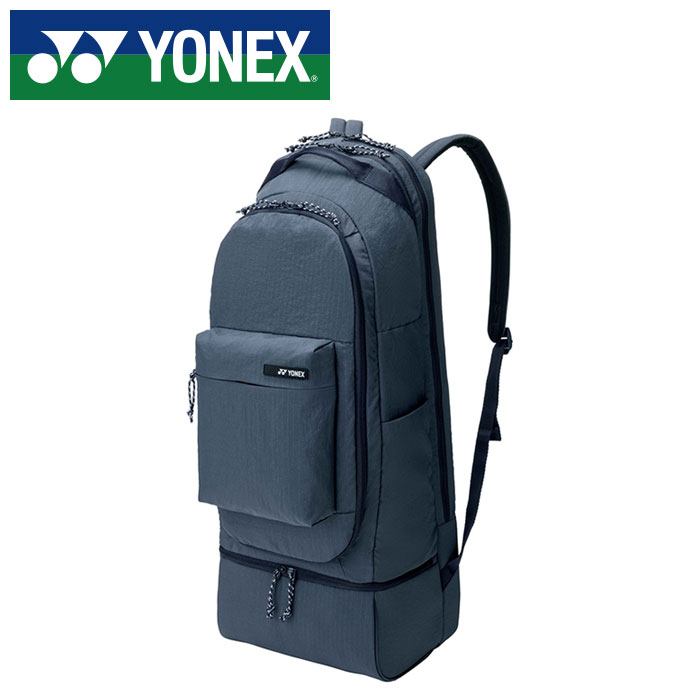 【 2026年 春夏モデル】【 ヨネックス YONEX 】【 スポーツバッグ 】 テニス ラケットバックパック リュック バックパック BAG2669 (270) グレイッシュネイビー [260524][amz]