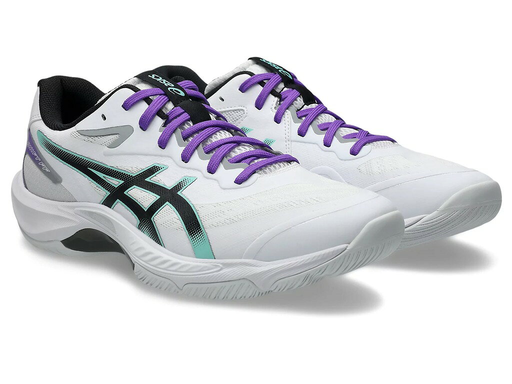 アスリート ステージの【 2026年 秋冬モデル】【 アシックス asics 】【 シューズ 靴 】 バレーボールシューズ V-スイフト FF 5 V-SWIFT メンズ レディース 男女兼用 2E インドア バレーボール バドミントン ハンドボール 1053A073 (102) ホワイト/ブラック [ten][260712][amz]｜アングル2
