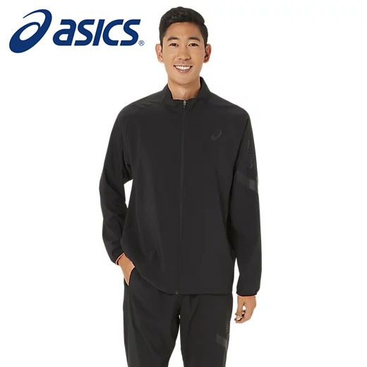 【2024年春夏モデル】【アシックス asics】【ウェア】 ウーブンジャケット AIM-TRG エイム トレーニング メンズ レディース 男女兼用 クールストレッチサマー ジャージ 2031E542 001 パフォー…