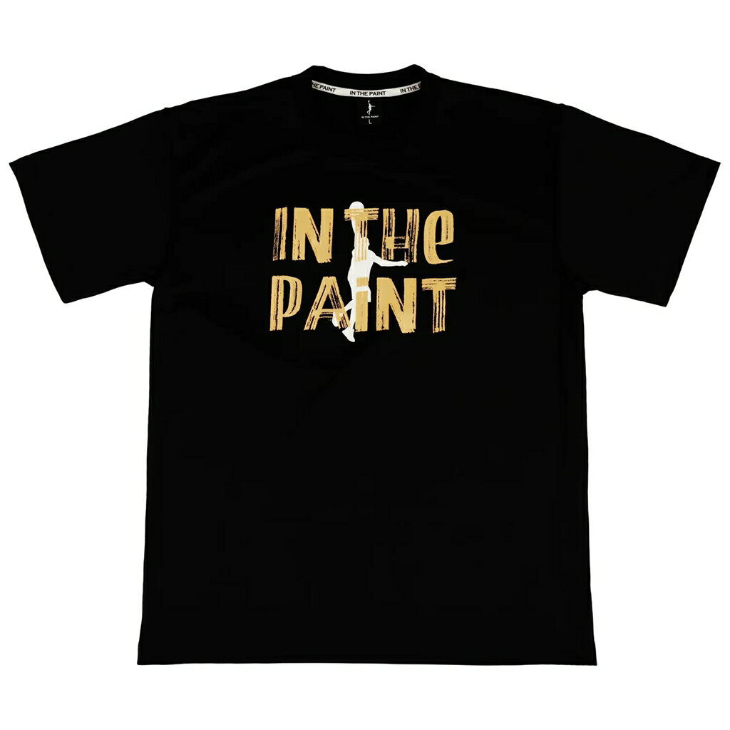 Rakuten - 【即日発送】【メール便送料無料】【 2026年 春夏モデル】【 インザペイント IN THE PAINT ベンチウォーマー 】【 ウェア 】 バスケ 半袖 Tシャツ フリクション メンズ レディース 男女兼用 シャツ プラシャツ 練習着 ITP26013 (1027) ブラック/スキン [ten][260520][amz]