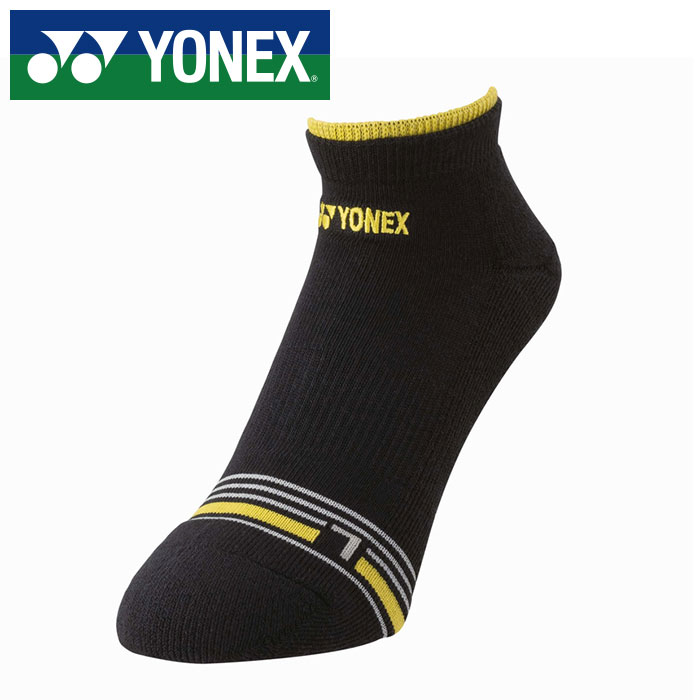 Socks - 【即日発送】【メール便送料無料】【 ヨネックス YONEX 】【 ソックス 靴下 】 スニーカーインソックス メンズ 25-28cm アンクルソックス ショートソックス スポーツ テニス バドミントン 19242 (007) ブラック [ten][260308][amz] 父の日