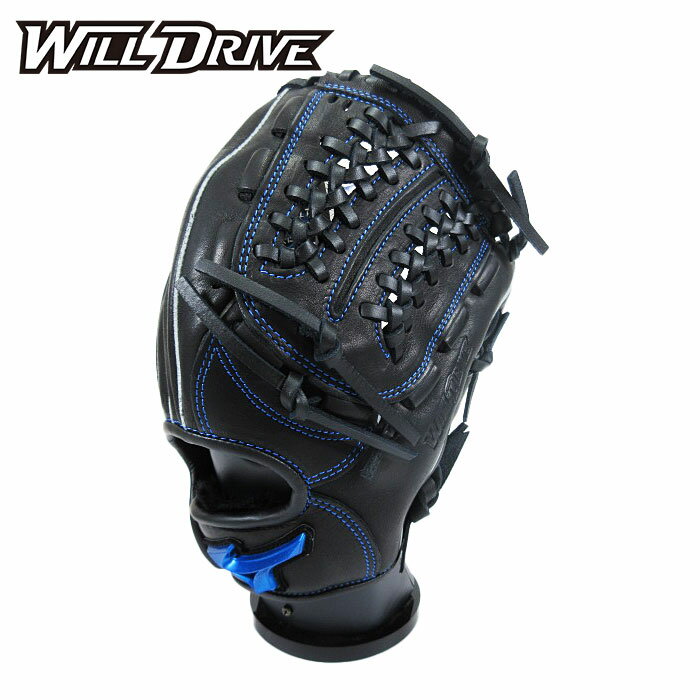 【 ミズノ MIZUNO 】【 グラブ グローブ 】 野球 ジュニア 軟式 グローブ オールラウンド ウィルドライブ ブルー 右投げ 子供 小学生 ミズノ 低学...