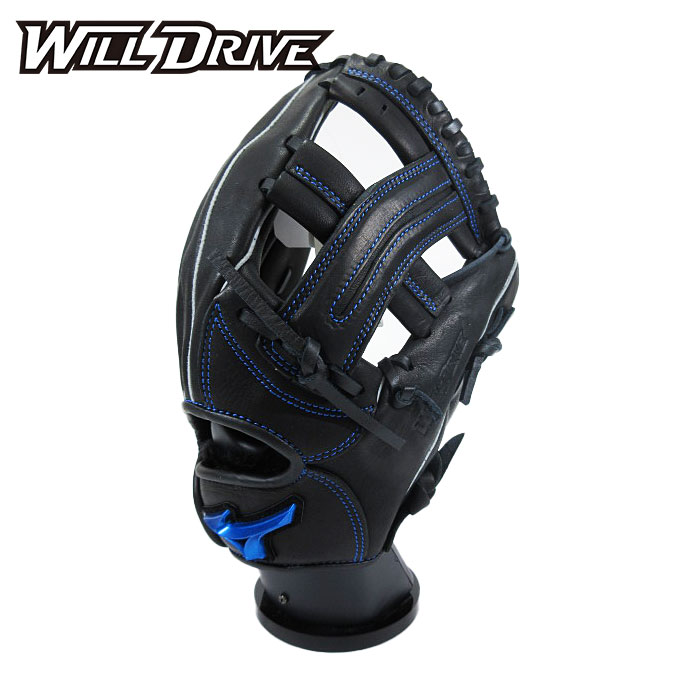【 ミズノ MIZUNO 】【 グラブ グローブ 】 野球 ジュニア 軟式 グローブ オールラウンド ウィルドライブ ブルー 右投げ 子供 小学生 ミズノ 低学...