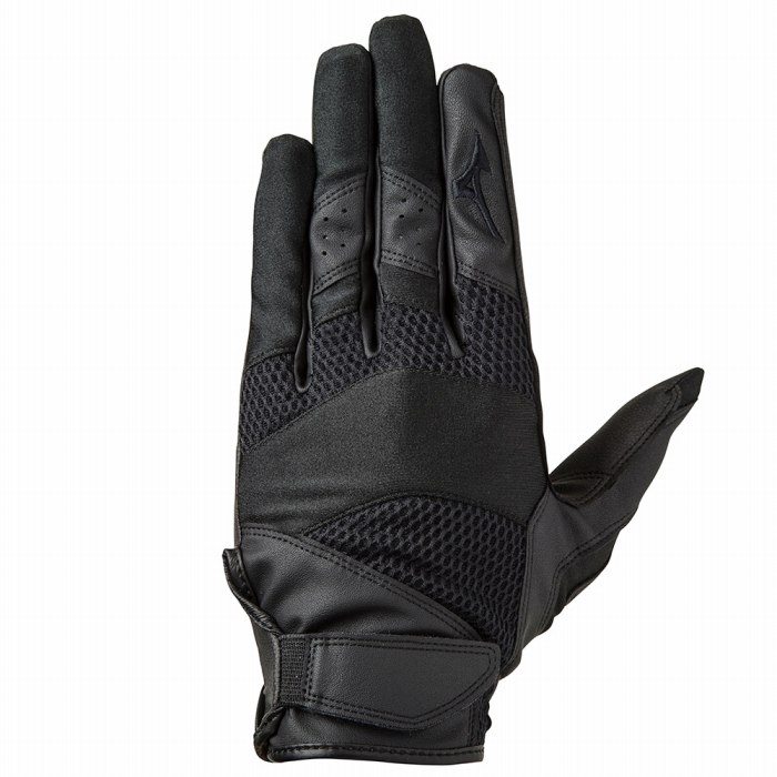 【即日発送】【メール便送料無料】★高校野球ルール対応★【ミズノプロ　Mizuno Pro】【手袋　グローブ】 野球 守備用手袋 左手 片手 守備 手袋 守備手袋 高校野球 ミズノプロ 黒 洗える 1EJED20090 ブラック×ブラック [ten][250112]