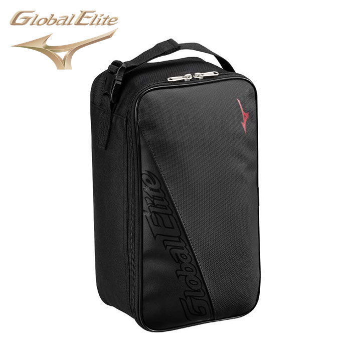 ★柄入り生地を採用した限定品!約29cmのシューズ収納に対応★【 ミズノ MIZUNO 】【 スポーツバッグ 】 野球 シューズケース グローバルエリート 限定...