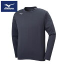 【即日発送】【メール便送料無料】★日々のスポーツや部活動にオススメ!スリムシルエットのシンプル長袖Tシャツ★【 ミズノ MIZUNO 】【ウェア】 長袖Tシャツ...