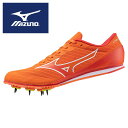 ★土トラック兼用のエントリーモデル★【ミズノ MIZUNO】【シューズ 靴】陸上 スパイク エックスファースト2 メンズ レディース 男女兼用 短/中/長距離 ...
