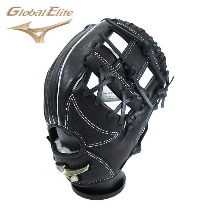 [型付け1円(オプション含む)]【 ミズノ MIZUNO 】【 グラブ グローブ 】 野球 ジュニア 軟式 グローブ オールラウンド用 グローバルエリート 右投げ ミズノ 少年野球 1AJGY32220 (09) ブラック [ten][250302][刺繍可][amz] クリスマス プレゼント
