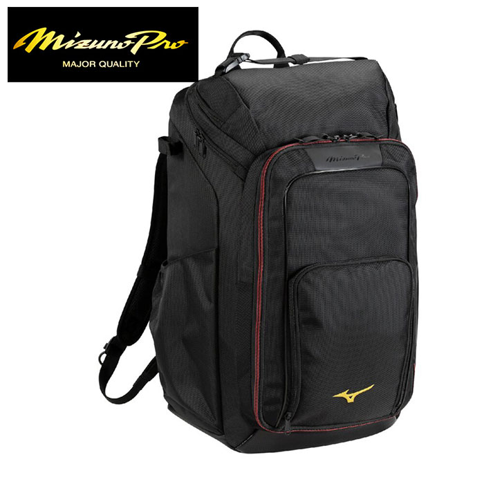 【2025年秋冬モデル】【 ミズノプロ Mizuno Pro 】【スポーツバッグ】 野球 オールインワンバックパック 45L バックパック リュック 1FJDC90009F ブラック [ten][250625]