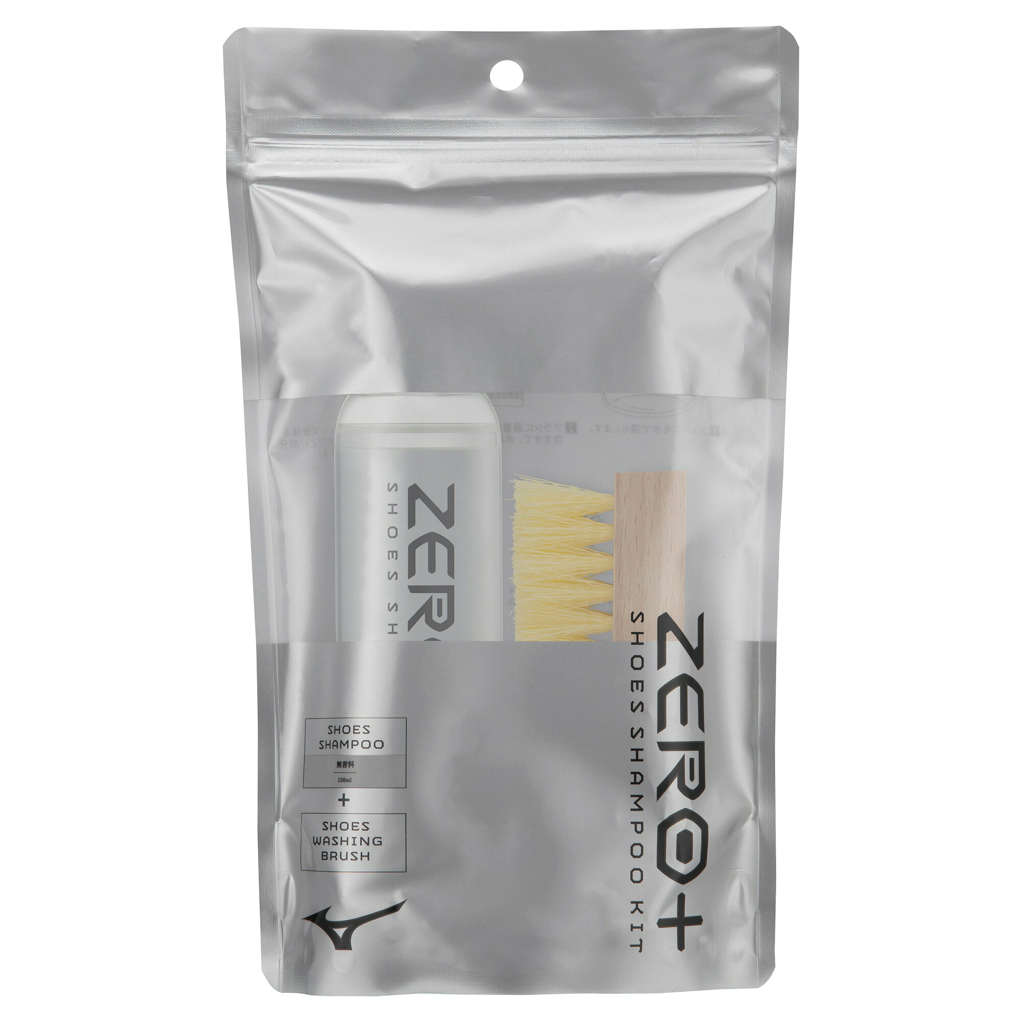 ★サッカースパイク/シューズ ケア用品！シューケアセット★【 ミズノ MIZUNO 】【メンテナンス用品】 サッカー シューズシャンプーキット 無香料 ZERO＋ ゼロプラス シューズシャンプー ウォッシングブラシ シューズケア ミズノ P1GZ020500 [ten][250203]