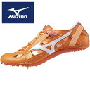 ★スムーズな重心移動を可能にする高速設計!短距離・ハードル用★【 ミズノ MIZUNO 】【シューズ 靴】陸上競技 スパイク クロノインクス9 メンズ レディー...
