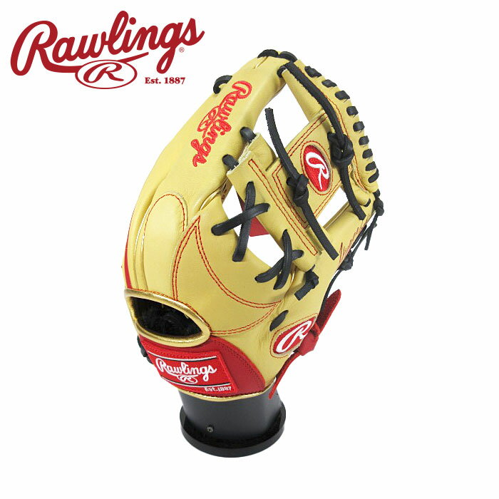 [型付け1円(オプション含む)]【 2025年 秋冬モデル】【 ローリングス Rawlings 】【 グラブ グローブ 】 野球 ジュニア 軟式 グローブ オールラウンド ハイパーテック カラーシンク 右投げ 子供 少年 GJ5FHTCN6L (CAM/SC) キャメル/スカーレット [ten][250901][刺繍可][amz]