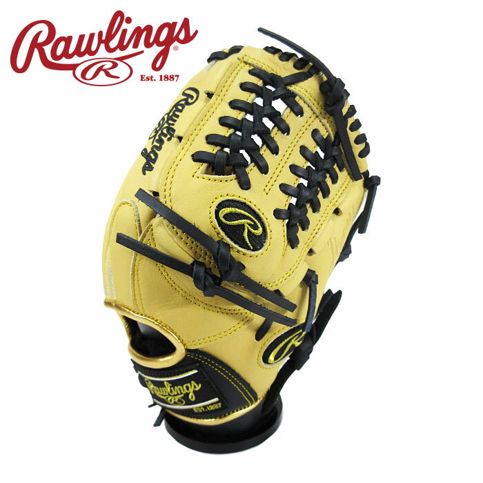 [型付け1円(オプション含む)]★即使用可★【2025年春夏モデル】【ローリングス　Rawlings】【グラブ　グローブ】 野球 ジュニア 軟式 グローブ オールラウンド ハイパーテック カラーシンク 右投げ 少年野球 GJ5HTCN6L1 (CAM/B) キャメル/ブラック [ten][250418][刺繍可]
