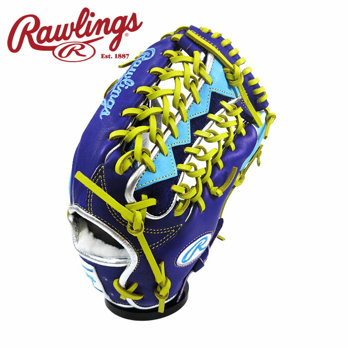 [型付け1円(オプション含む)]【 2025年 秋冬モデル】【 ローリングス Rawlings 】【 グラブ グローブ 】 野球 一般 軟式 グローブ 外野手 HOH プロ エクセル ウイザード #02 カラーズ 右投げ 外野 GR5FHW2CB88MG (PPL/SX) パープル/サックス [ten][251008][刺繍可][amz]