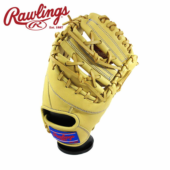 [型付け1円(オプション含む)]【2025年春夏モデル】【ローリングス　Rawlings】【グラブ　グローブ】 野球 一般 軟式 ファーストミット ハイパーテック R2G 右投げ ローリングス GR5HTM53 (CAM) キャメル [ten][250418]