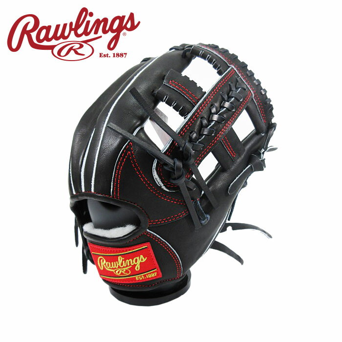 樂天商城 - [型付け1円(オプション含む)]【 2026年 春夏モデル】【 ローリングス Rawlings 】【 グラブ グローブ 】 野球 一般 軟式 グローブ 内野手 HOH PRO EXCEL 右投げ プロエクセル 内野 GR6HECK45 (B) ブラック [ten][260330][刺繍可][amz]